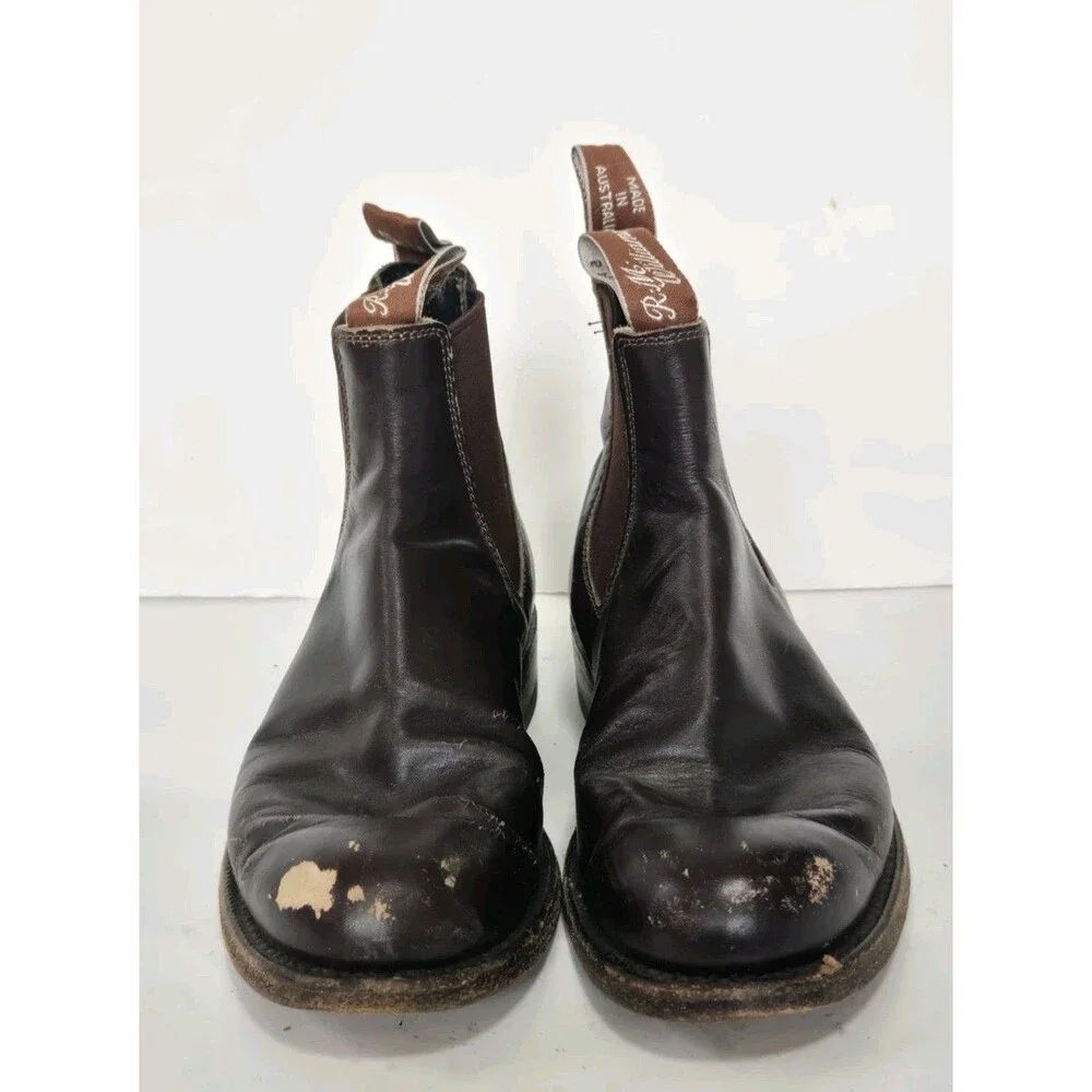 RM Williams Boots Womens 6 US AU 3.5 Comfort Craftsman Chelsea Brown